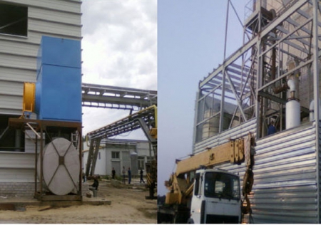 Manufacture of barometric condensers with small cooling tower